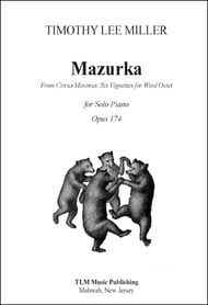 Mazurka piano sheet music cover Thumbnail